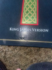THE HOLY BIBLE King James Version Book KJV Canterbury Classics Leather Bound HC