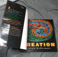 Creation by Gerald McDermott Autographed First Edition pub 2003 s-11H