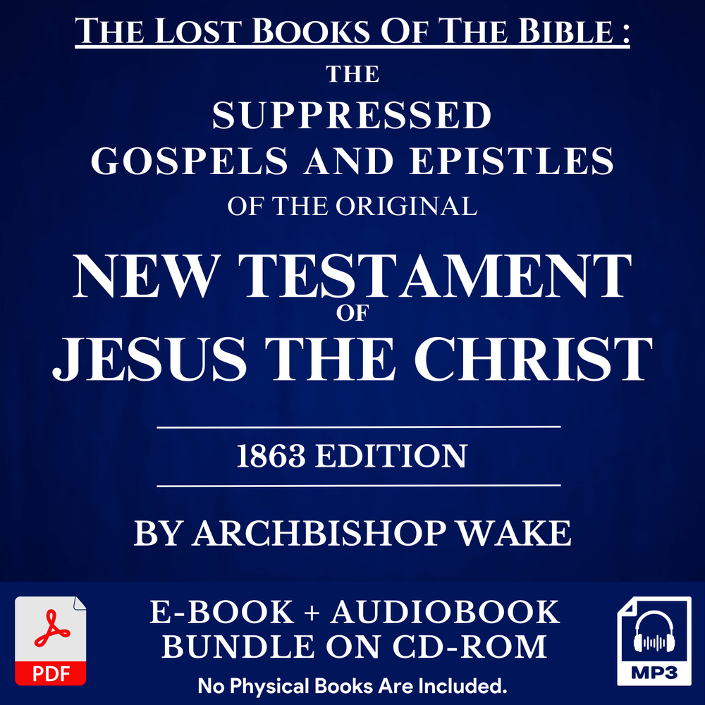 Lost Books of Bible – Suppressed Gospels New Testament E-Book + Audiobook Bundle