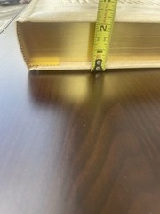 Holy Bible King James Red Letter Edition Illustrated Very Large Weighs 5lbs8oz