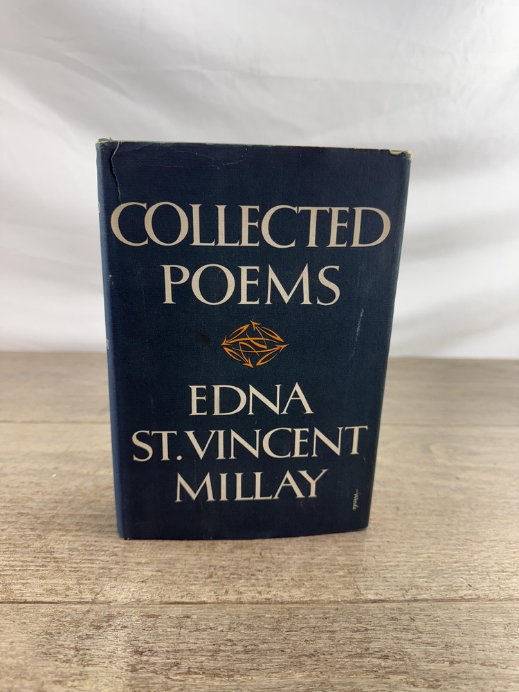 Vintage Collected Poems Edna St Vincent Millay Poetry Book 1956 1st Ed HC DJ