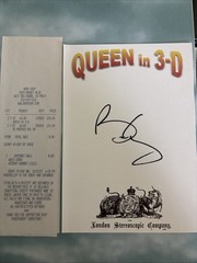Queen In 3D by Brian May (2017 Hardcover) 1st Edition 1st Printing Signed!!!!!