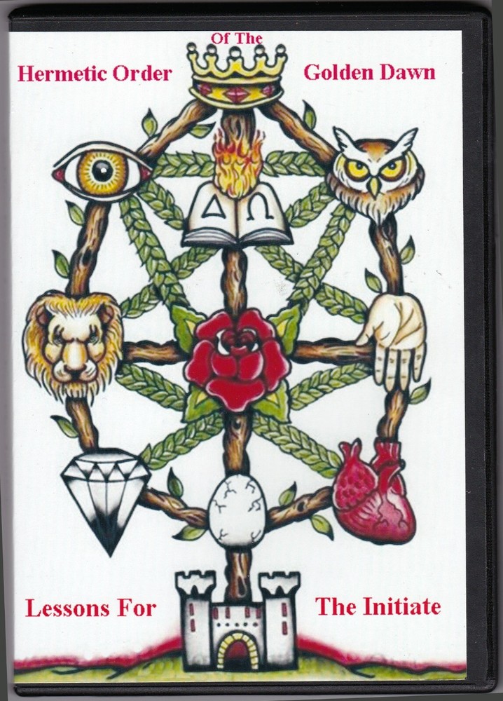 Golden Dawn Lessons collection Tarot (Kabbalah Astrology Magic) CD or USB drive
