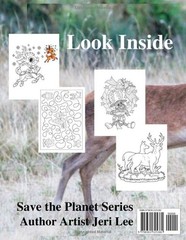 Deers 4-Kids Activity ColorBook 108 Pages 8.5 x 11 for All Ages