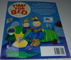 TIME FOR BED BOOK BY MELANIE MITCHELL 2014 22CM X 27CM