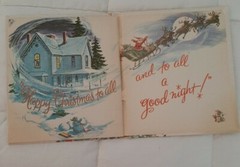 THE NIGHT BEFORE CHRISTMAS Clement C Moore Whitman Tell-A-Tale Hardcover 1969