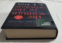 A J Finn The Woman In The Window Signed Special First Edition 2018 Hardcover