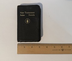 Vintage 1941 The New Testament of our Lord Psalms Proverbs National Bible Press
