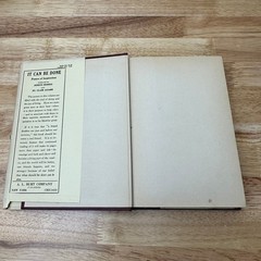 It Can Be Done Poems of Inspiration Morris Adams 1921 Poetry A.L. Burt HC/DJ