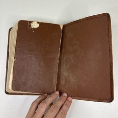 Holy Bible Cambridge 16 mo. Maps Old New Testaments Vintage 1940s Red Letter