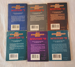 Vintage 1990s The Baby-Sitters Club Mystery Books Lot of 6 Paperbacks