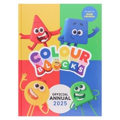 Colourblocks Annual 2025: By Sweet Cherry Publishing – Ages 3-5 – Hardback
