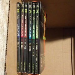The X-Files HarperPrism Paperback Novel Lot 6: #1,3,4,5,6,7 (1990s)