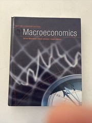 Macroeconomics Second Canadian Edition By Olivier Blanchard Hardcover
