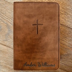 Custom KJV Bible with Name Engraved, Compact Holy Bible, Custom Name Engraved