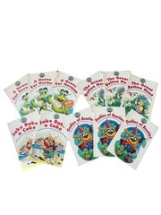 Lot of 11 Children’s Math Education Books Mathmatazz K-1st CTW Puppet Characters