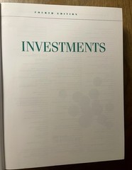 Used Very Good Investments by Bodie Kane Marcus Fourth Edition