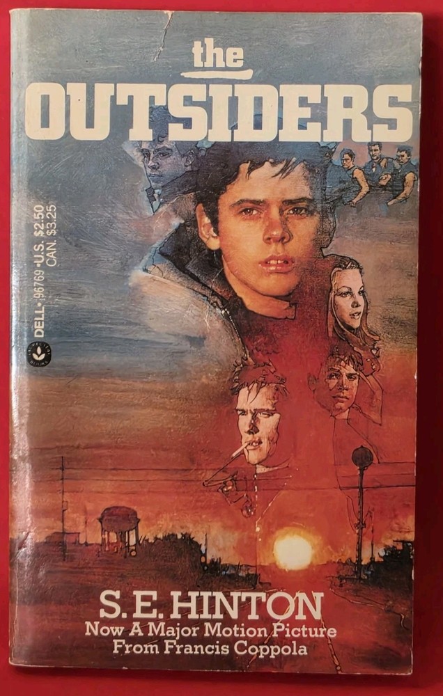 Nice Copy – The Outsiders S.E Hinton Movie Tie-In 1982 Laurel Leaf PB – Coppola