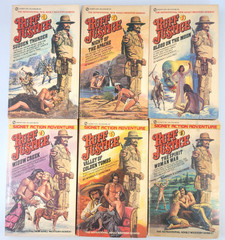 Ruff Justice Lot 18 Books Warren T Longtree Adult Western #1 23 27 28 Rare VNTG