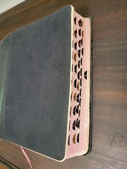 1934 Vintage KJV Thompson Chain Reference Bible Leather B. B. Kirkbridge Bible