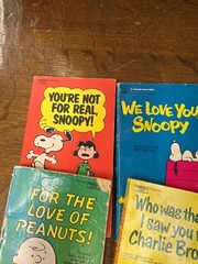 Peanuts Charlie Brown Book Lot of 19 Vintage 1950s 60s 70s Charles Schulz Snoopy
