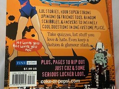 Lot of 2 Coke or Pepsi? Girl! by Mickey Gill Cheryl Book Tween Teacher Prizes