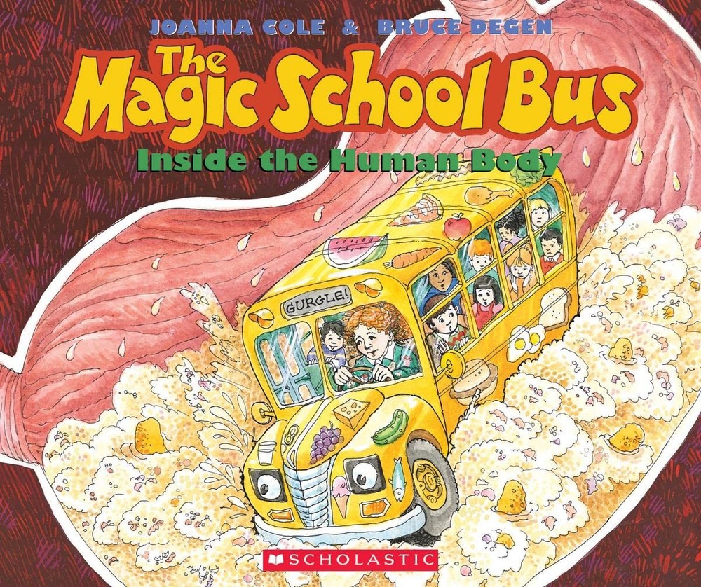 The Magic School Bus Inside the Human Body – paperback Degen, Bruce|Cole, Jo…