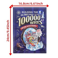 100000 Whys Kids Science Book English Version Ultimate Brain STEM Learning Fun