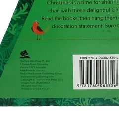 Five Mile Publisher Christmas Tree Bauble Board Books Ornaments NEW 2.75″ Each