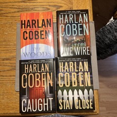 Harlan Coben Books Lot of 4 Hardcover Books Mystery Thriller Suspense