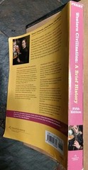 WESTERN CIVILIZATION: A BRIEF HISTORY, BRIEF (V. 1 & 2) By Marvin Perry Preowned