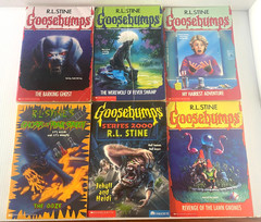 Goosebumps Books R.L Stine Vintage Scholastic Mixed Titles Lot Of 12, 6 1st Ed