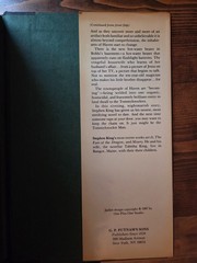 Stephen King The Tommyknockers First Edition 1st Print 1987 Hard Cover DJ Putnam