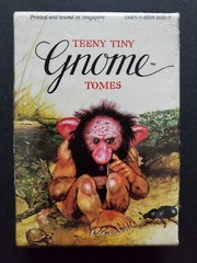 Teeny Tiny Gnome Tomes Miniature 3 Books Set In Slipcover 1981 NEW SEALED