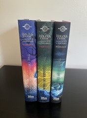Rick Riordan MAGNUS CHASE Complete Series Lot of 3 Set HARDCOVER Books