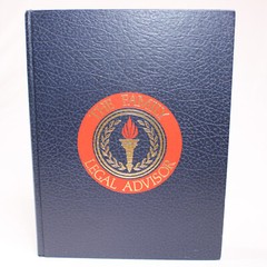The Family Legal Advisor Hardcover Book Informative Law And Government VG Copy