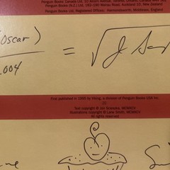 Math Curse by John Scieszka & Lane Smith. First Edition. Signed by both
