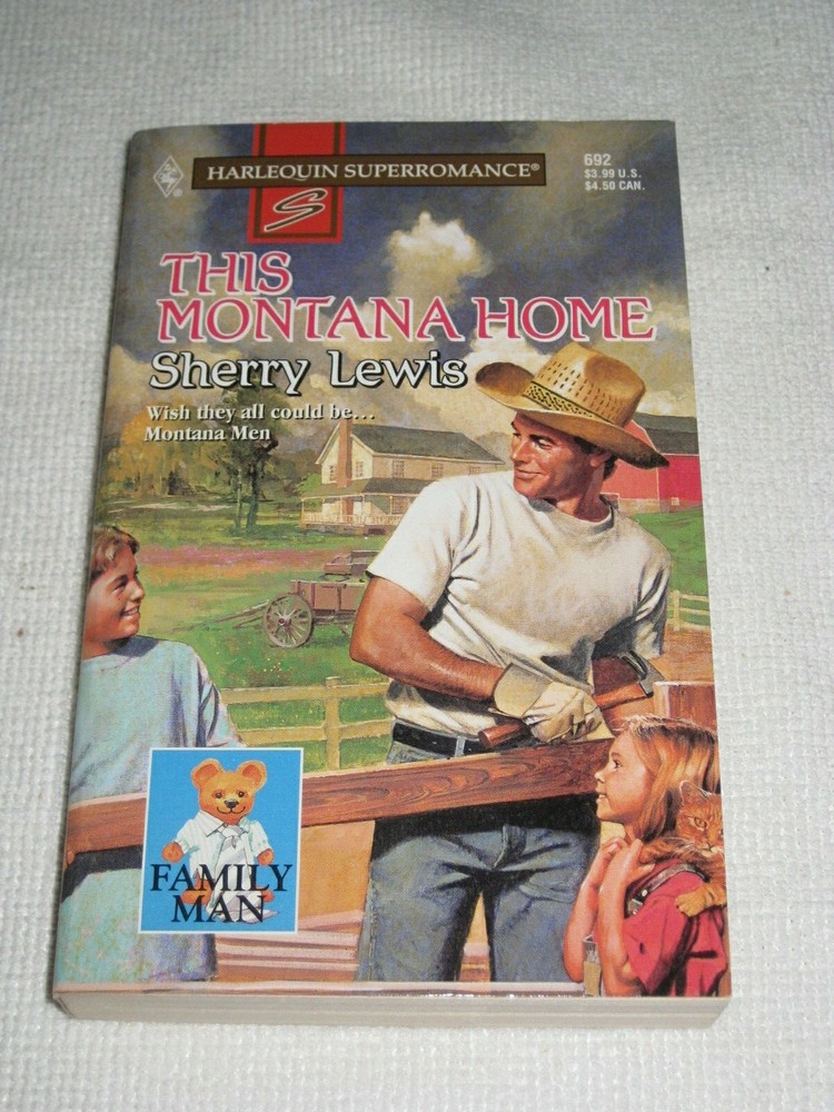 Sherry Lewis: „This Montana Home” – A Harlequin SuperRomance #692 NEW