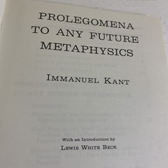 Prolegomena To Any Future Metaphysics Paperback Book By Immanuel Kant….