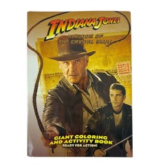 Indiana Jones Kingdom Crystal Skull Giant Coloring and Activity Book – 96 pages