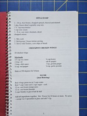 1998 Arcadia Holiday Cookbook Wisconsin 88 Pages Spiral Community Recipes