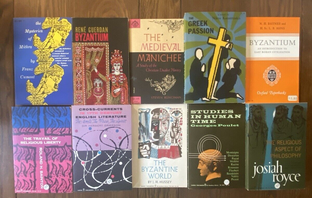 Lot of 10 PPB 50s-60s Cumont Grierson Bainton Poulet Royce Kazantzakis Moss