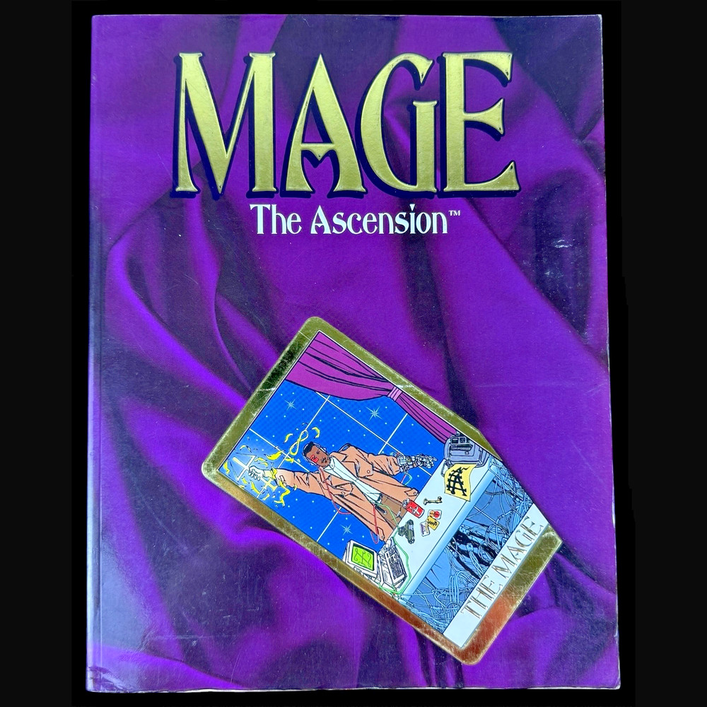 Mage : The Ascension White Wolf Softcover Storytelling Game Modern Magic RPG