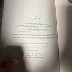 Harry Potter Goblet of Fire True 1st Edition 1st Print Errors Pg 291 & 667 RARE