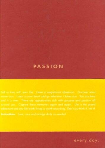 Passion (Every Day Journals) – Hardcover By Yamada, Kobi – VERY GOOD