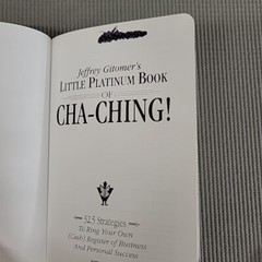 Jeffrey Gitomer, Lot of 2, CHA-CHING, YES! Attitude HC