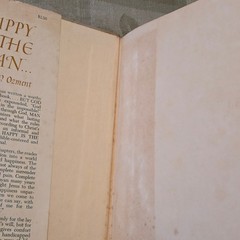Happy Is the Man Robert V. Ozment 1963 Revell Hardcover w/ Dust Jacket
