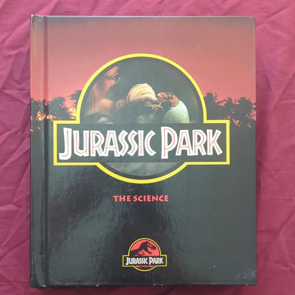 Jurassic Park Illustrated Hardcover Picture Book, Dinosaurs Adventure, English