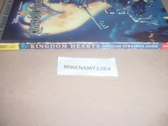 KINGDOM HEARTS Official Strategy Guide Brady Games -Has Stickers but NO POSTER