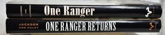 H. Joaquin Jackson-One Ranger · One Ranger Returns · Signed 2‑Book Lot · VG